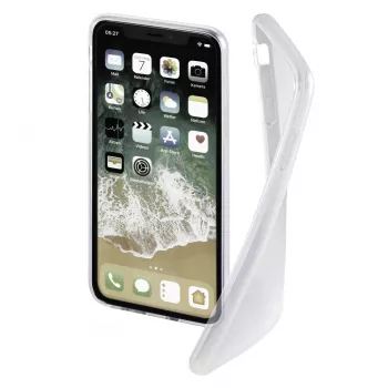 Hama Crystal Clear apsauginis dėklas iPhone XI permatomas