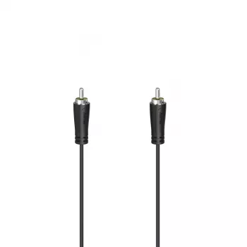 Hama 00205099 garso laidas 3 m RCA juodas Vyriškas į Vyrišką Magnetiniu ekranavimu