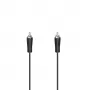 Hama 00205099 garso laidas 3 m RCA juodas Vyriškas į Vyrišką Magnetiniu ekranavimu