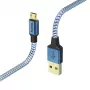 Hama 00178289 USB 2.0 laidas USB A – Micro-USB B, 1,5 m, mėlynas