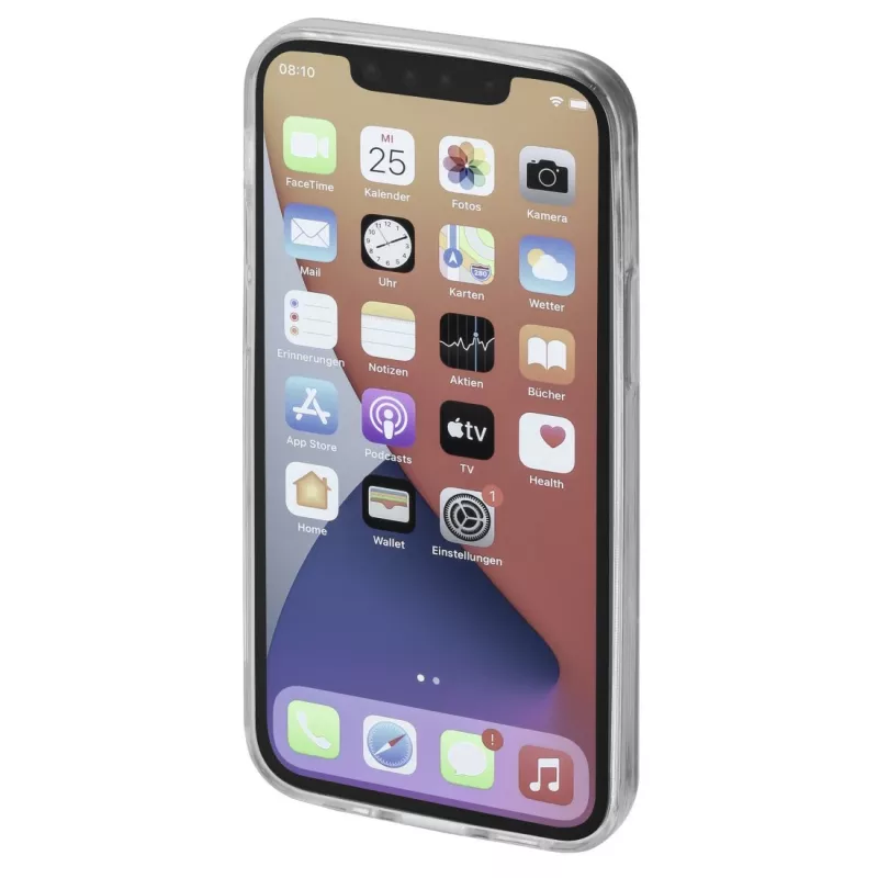 Hama 00196938 Crystal Clear dėklas Apple iPhone 13 mini telefonui, 5,4 colio, TPU, permatomas