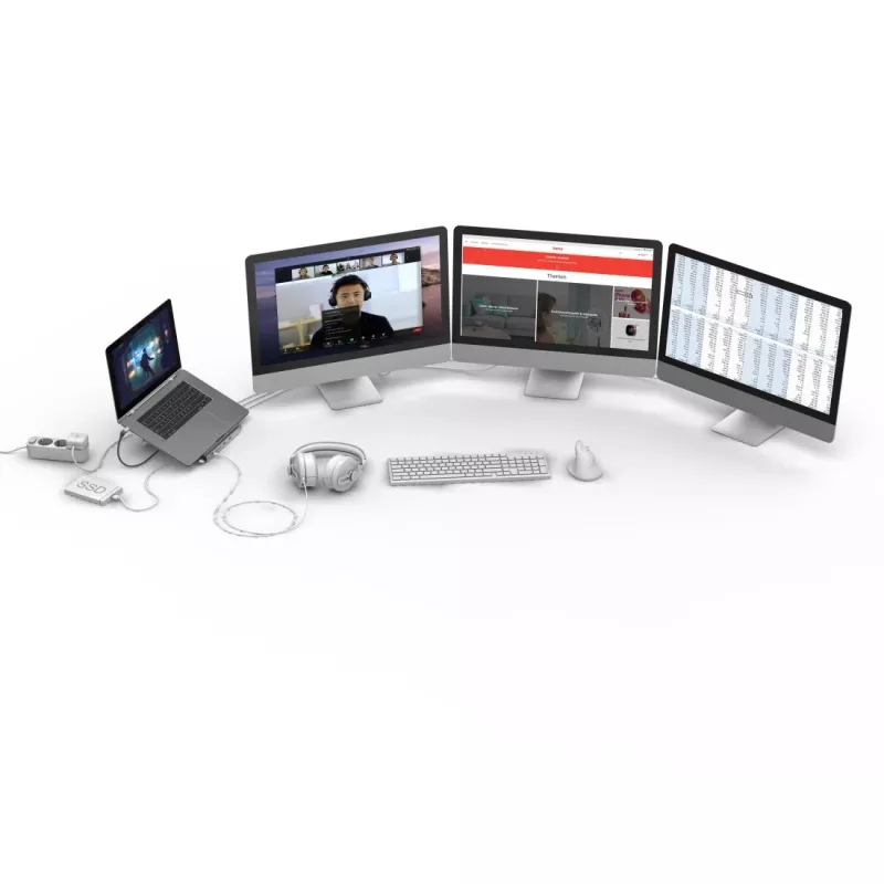 Hama Connect2Office stovas nešiojamam kompiuteriui, antracitas