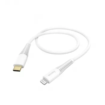 Hama 00183309 laidas su Lightning jungtimi 1,5 m Baltas