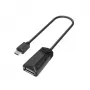 Hama 00200308 lyties keitiklis Micro-USB į USB Type-A juodas