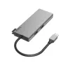 Hama 00200110 USB-C dokas / prievadų replikatorius USB 3.2 Gen 1 (3.1 Gen 1) Type-C pilka