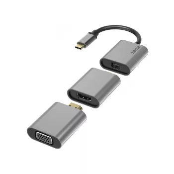 Hama 00200306 USB grafikos adapteris 4096 x 2160 pikselių pilkas