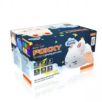 Ausinės ant ausų MEDIA-TECH MT225 Pokky Dreaming Bunny, laidinės, lengvos