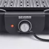 Stalinė elektrinė kepsninė Severin PG 8556 2300 W juoda nerūdijantis plienas