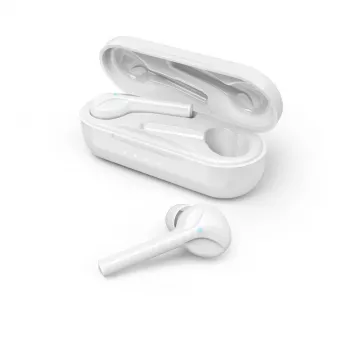 Hama Spirit Go belaidės ausinės į ausį, skambučiams ir muzikai, Bluetooth, balta