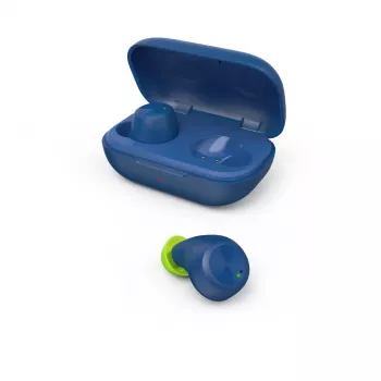 Hama Spirit Chop belaidės ausinės True Wireless Stereo (TWS) į ausį, skambučiams/muzikai, Bluetooth, mėlyna
