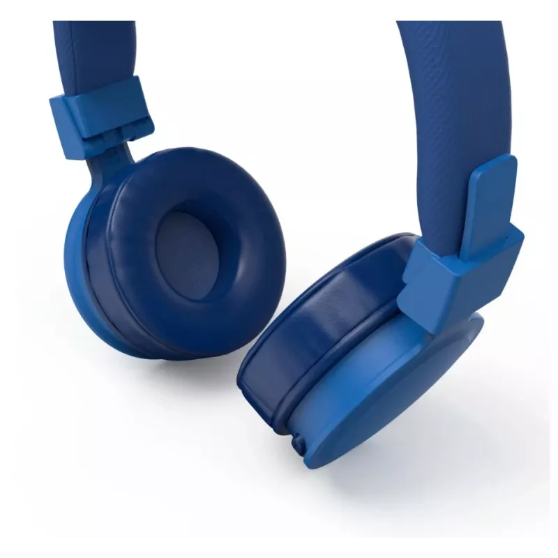 Hama Freedom Lit II belaidės ausinės ant galvos, muzikai/skambučiams, USB Type-C, Bluetooth, mėlyna