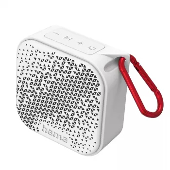 Nešiojamas mono garsiakalbis Hama Pocket 3.0 Baltas