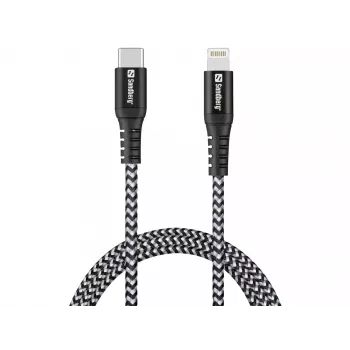 Sandberg Survivor USB-C PD > Lightning 1 m laidas 28 g