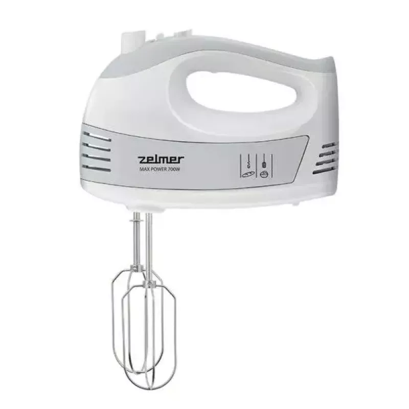 Rankinis plaktuvas ZELMER ZHM2459S – 300 W, 5 greičių, nerūdijančio plieno priedai