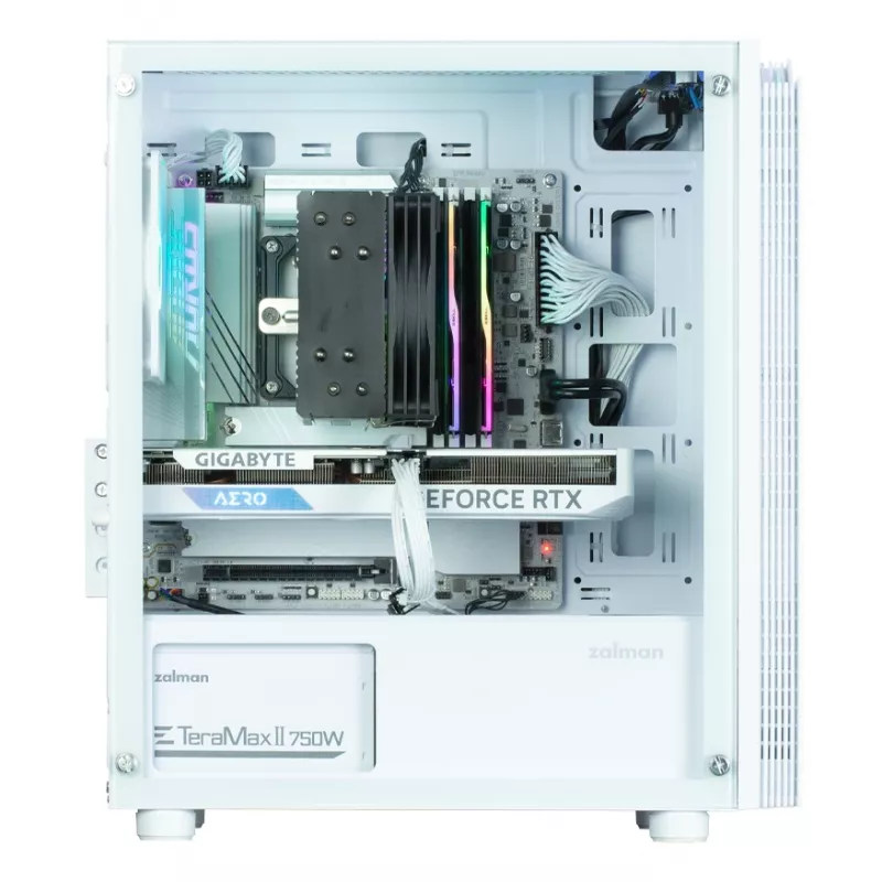 Korpusas Zalman T4 Plus Mini Tower Baltas