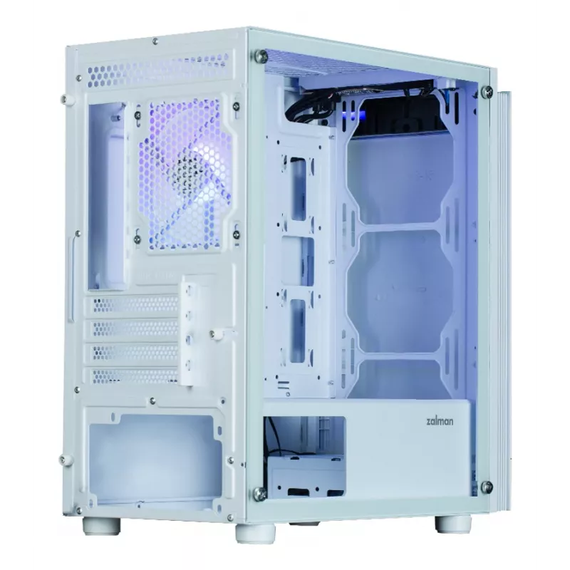 Korpusas Zalman T4 Plus Mini Tower Baltas