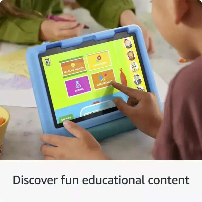 Planšetinis kompiuteris Amazon Fire HD 8 Kids (2024) B0CVDWHGG5 8 colių HD, 3 GB RAM, 32 GB atminties, violetinis