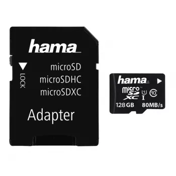 microSDXC Hama 128GB UHS-I Class 10 00124158