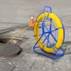 Trosas kabelių tempimui Extralink Pilot 3,8 mm 25 m stiklo pluošto FRP geltonas