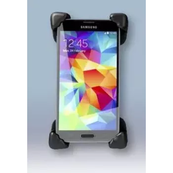 Aktyvus automobilinis telefono laikiklis Bury THB S9 Cradle Universal XXL – mobiliesiems telefonams / išmaniesiems telefonams, juodas