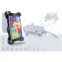Aktyvus automobilinis telefono laikiklis Bury THB S9 Cradle Universal XXL – mobiliesiems telefonams / išmaniesiems telefonams, juodas