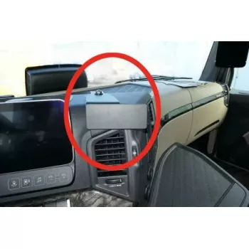 Pasyvus laikiklis Brodit 213558 nešiojamam kompiuteriui, mobiliajam telefonui, išmaniajam telefonui, navigatoriui, juodas
