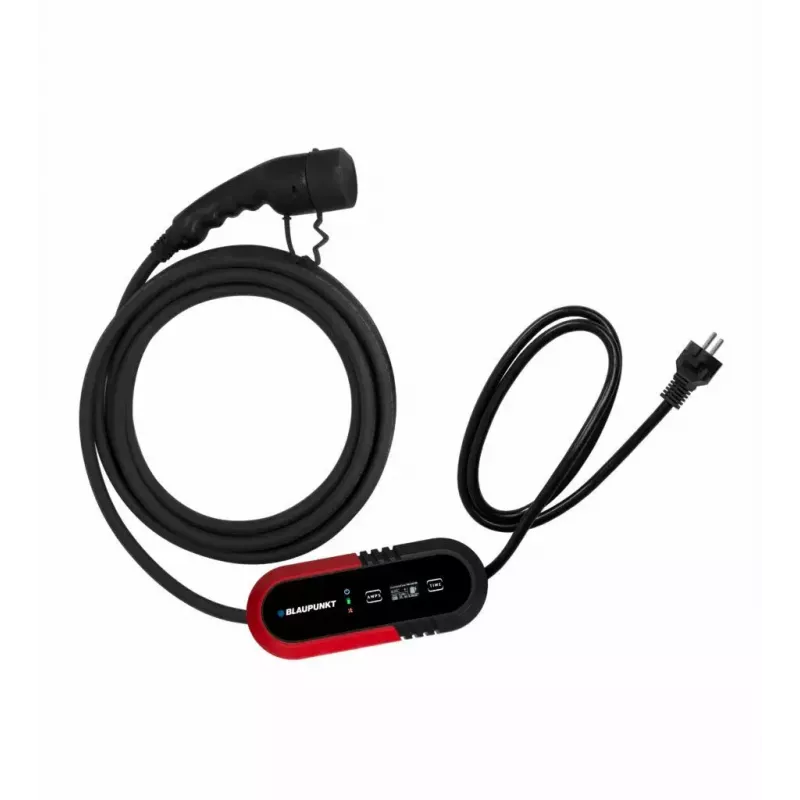 Blaupunkt P1PM2T2 – Juoda plastikinė grindinė įkrovimo stotelė 3700W 8m laidas