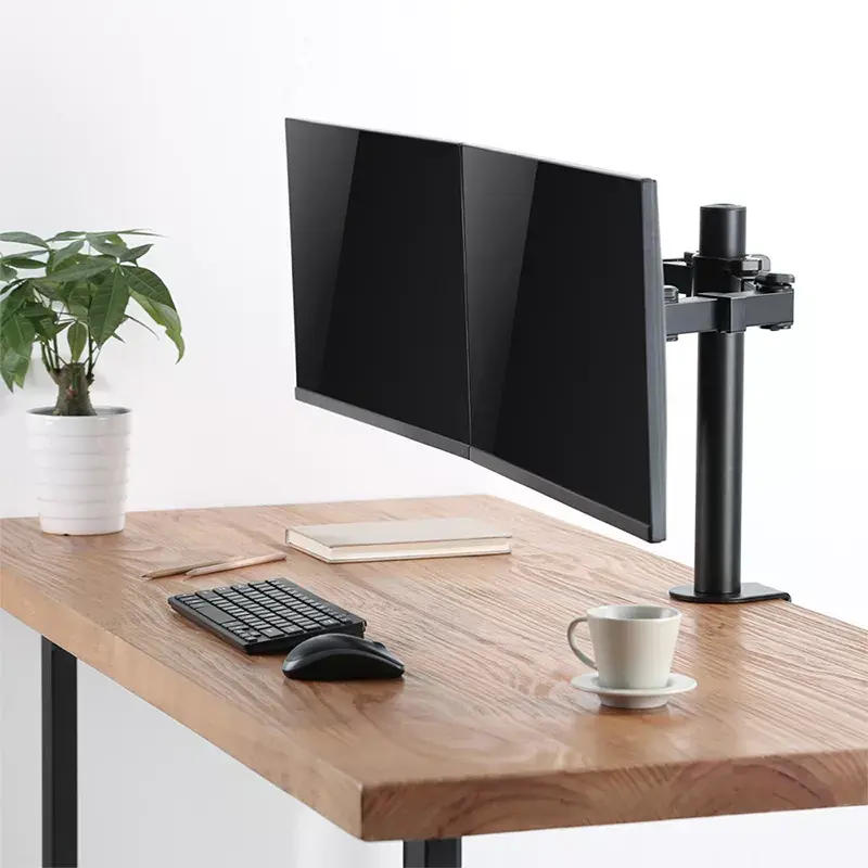 Monitorinis laikiklis LogiLink BP0106 32 colių stalas juodas