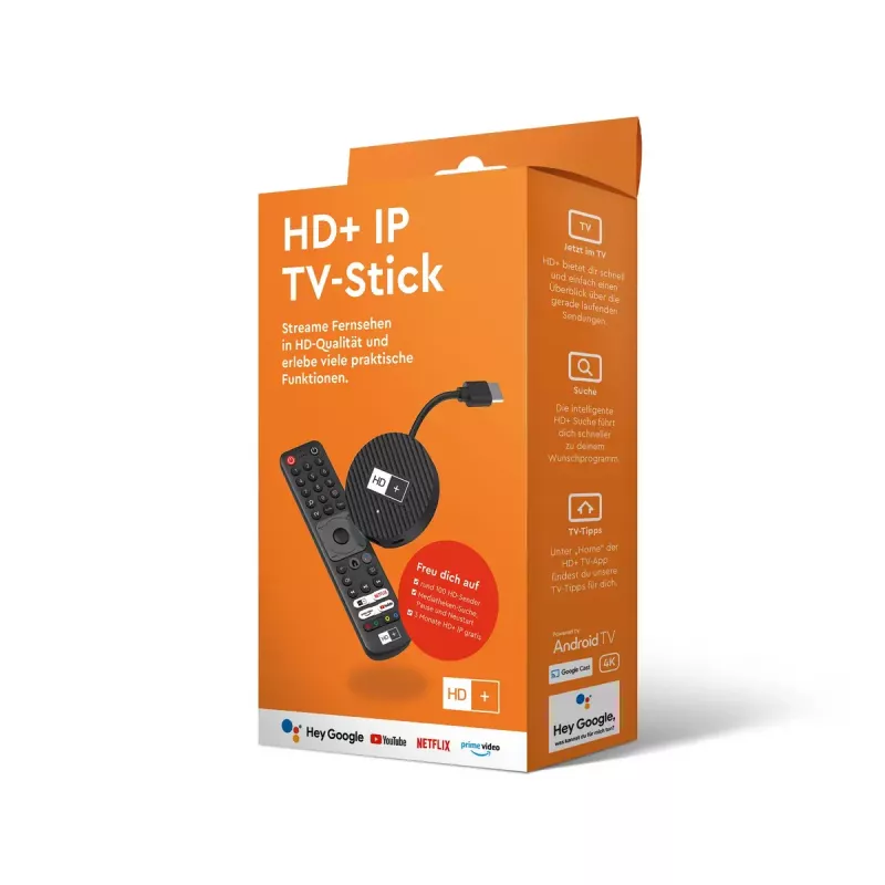 HD+ Smart TV dongle HDMI 4K Ultra HD Android juodas 32GB