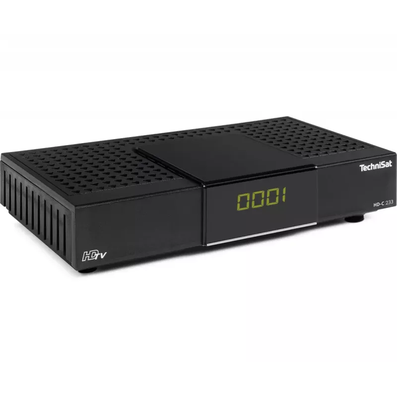 Kabelinis imtuvas TechniSat HD-C 233 Juodas DVB-C 1 Tiuneris