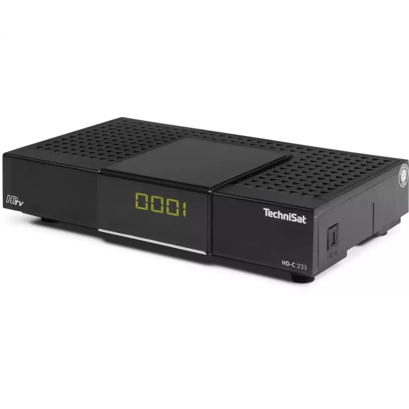 Kabelinis imtuvas TechniSat HD-C 233 Juodas DVB-C 1 Tiuneris