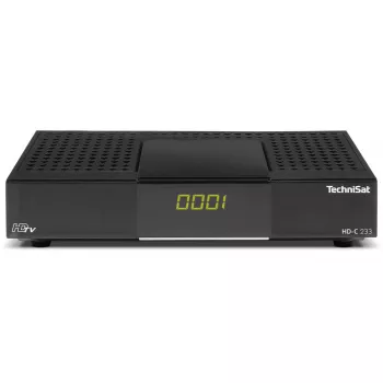 Kabelinis imtuvas TechniSat HD-C 233 Juodas DVB-C 1 Tiuneris