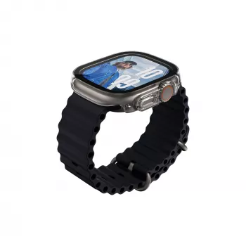 PanzerGlass ® Dėklas Visas Kūnas Lieknas Skaidrus Apple Watch Ultra 3 | Ultra 2 | Ultra | 49mm