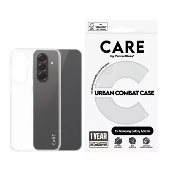 PanzerGlass CARE™ by ® Urban Combat Dėklas Samsung Galaxy A56 5G, permatomas