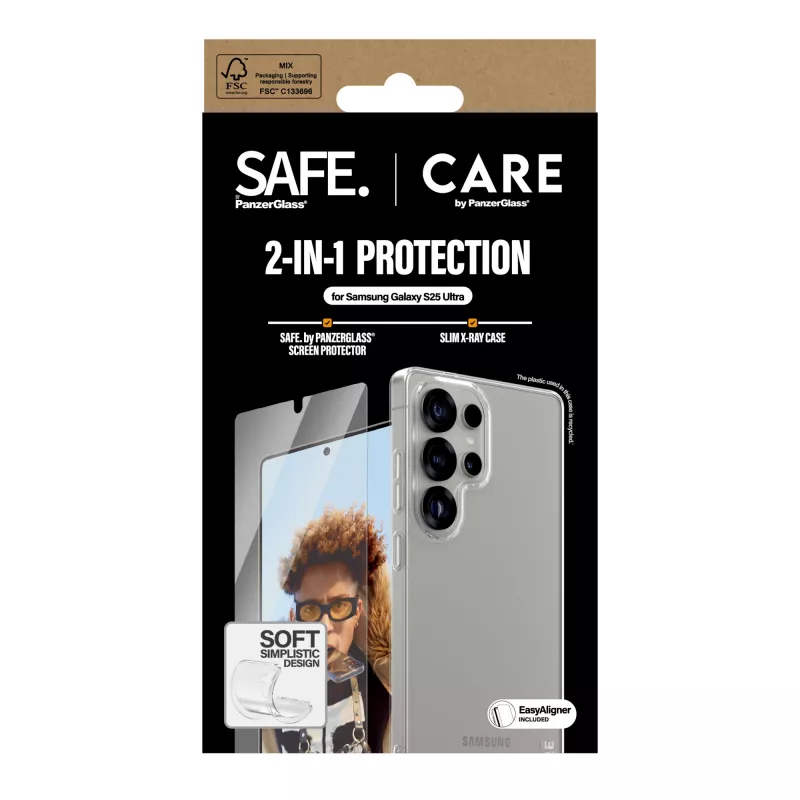 PanzerGlass CARE by Fashion 2-in-1 apsaugos rinkinys Samsung Galaxy S25 Ultra