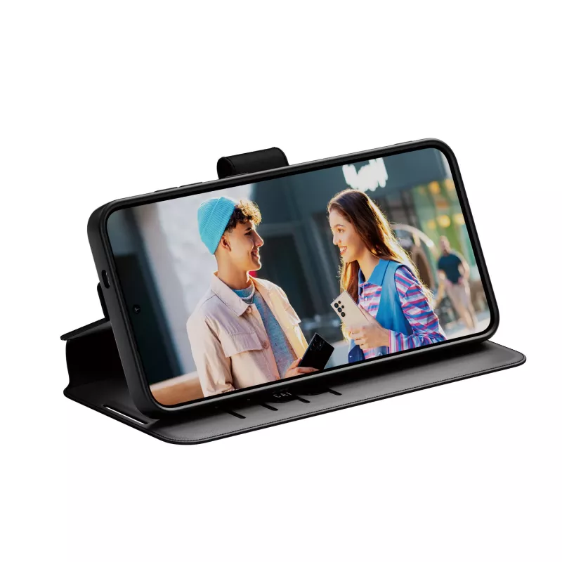 Dėklas su pinigine PanzerGlass Samsung Galaxy S25+ Skaidrus su atrama