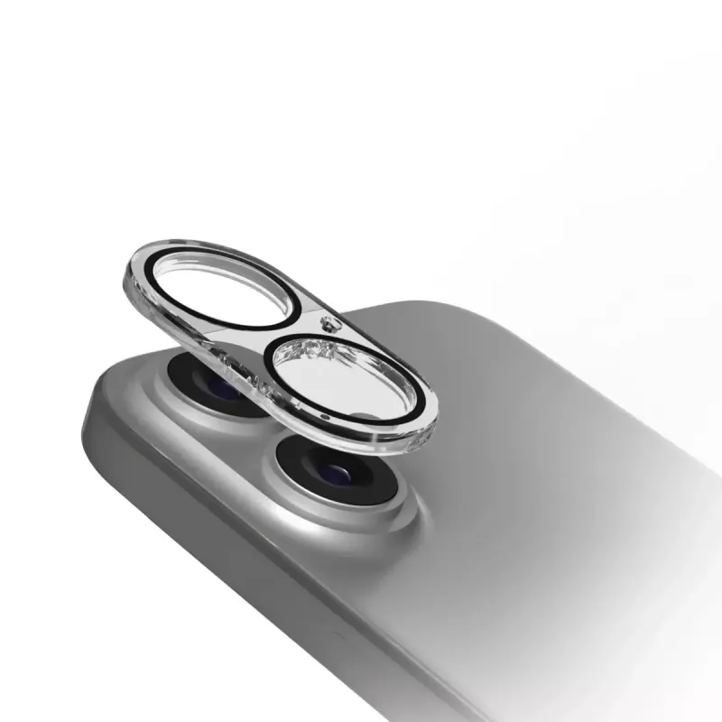SBS TECAMGLIP1763 ekrano ir kameros lęšio apsauga, skirta Apple iPhone 17/16, atspari smūgiams ir įbrėžimams