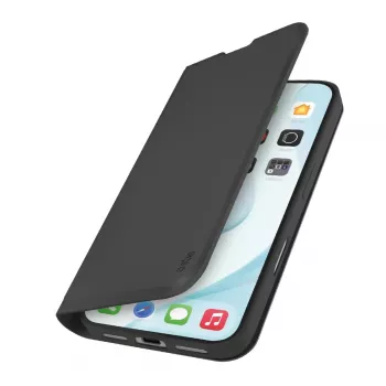 SBS TEWALIP1763K Dėklas su pinigine iPhone 17 Juodas su stovu