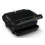Kontaktinė gruzdintuvė Tefal OptiGrill Elite GC7508 juoda termoplastinė stačiakampė