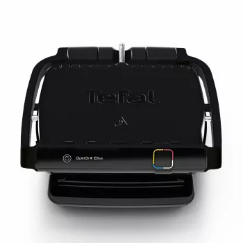 Kontaktinė gruzdintuvė Tefal OptiGrill Elite GC7508 juoda termoplastinė stačiakampė