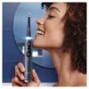 Sukamasis-osciliuojantis dantų šepetėlis Oral-B iO 80363731 Juodas Sidabrinis Suaugusiems Dantenų priežiūra Jautrūs dantys Balinimas