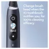 Sukamasis-osciliuojantis dantų šepetėlis Oral-B iO 80363731 Juodas Sidabrinis Suaugusiems Dantenų priežiūra Jautrūs dantys Balinimas