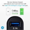 Automobilinis kroviklio rinkinys SBS Mobile USB-Type-C, 2× USB 2.0 prievadai, 1 m laidas, 12 W, 12/24 V įėjimas, juodas
