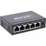 InLine Gigabit tinklo jungiklis 5 prievadų, 1 Gb/s, stalinis, metalinis korpusas, be ventiliatoriaus