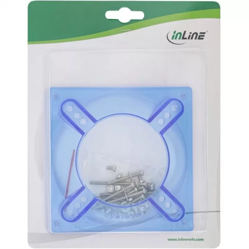InLine Ventiliatoriaus adapteris akrilinis 120mm į 70/80/90mm radiatoriui