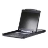 KVM jungiklis ATEN CL1308N, montavimas į stelažą, juoda, PS/2 USB VGA, 1U
