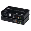 AV KVM prailgintuvas ATEN CE801 – USB True 4K HDMI per Cat6 (4K @ 70 m / FHD @ 100 m), HDMI ir USB Type-A, juodas