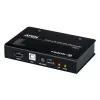 AV KVM prailgintuvas ATEN CE801 – USB True 4K HDMI per Cat6 (4K @ 70 m / FHD @ 100 m), HDMI ir USB Type-A, juodas