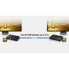 AV KVM prailgintuvas ATEN CE801 – USB True 4K HDMI per Cat6 (4K @ 70 m / FHD @ 100 m), HDMI ir USB Type-A, juodas