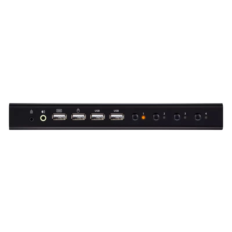 ATEN CS784H 4 prievadų USB 4K HDMI KVMP jungiklis klaviatūrai, pelei, vaizdui